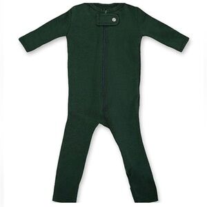 BAYBREEZ Dark green zip up one piece Luxie